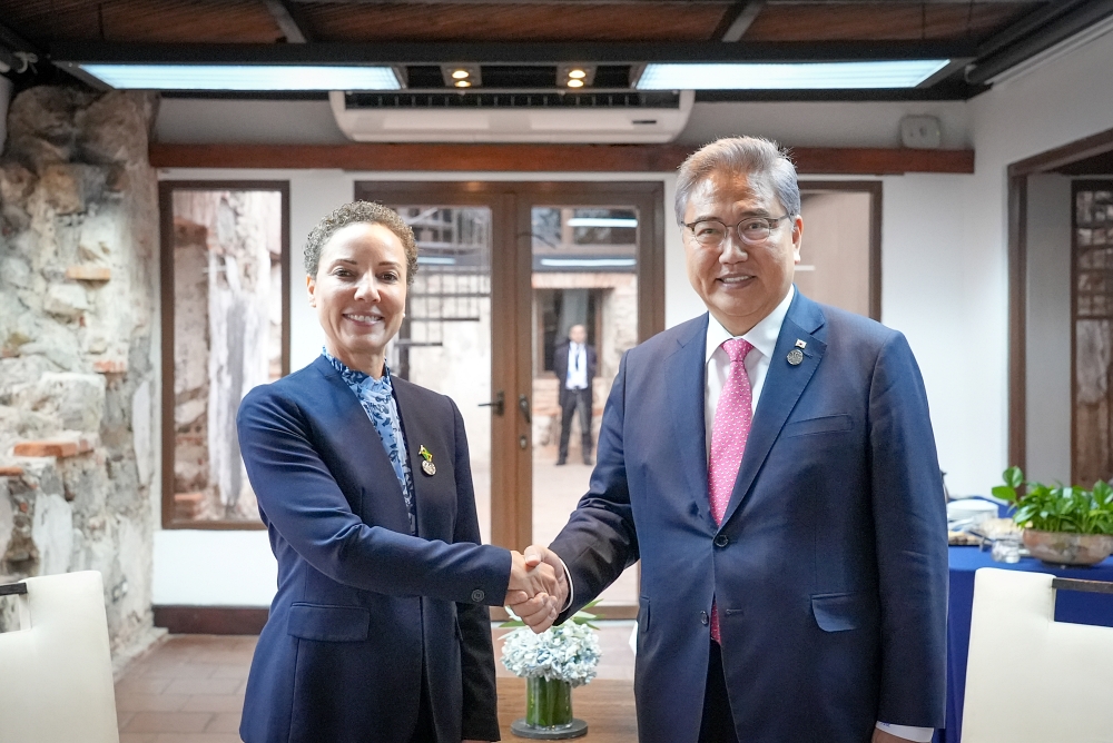 박진 장관, ACS 참석 계기 양자면담