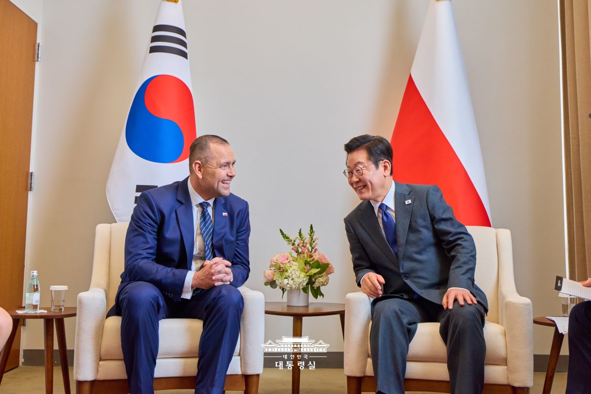 한국·폴란드 정상회담