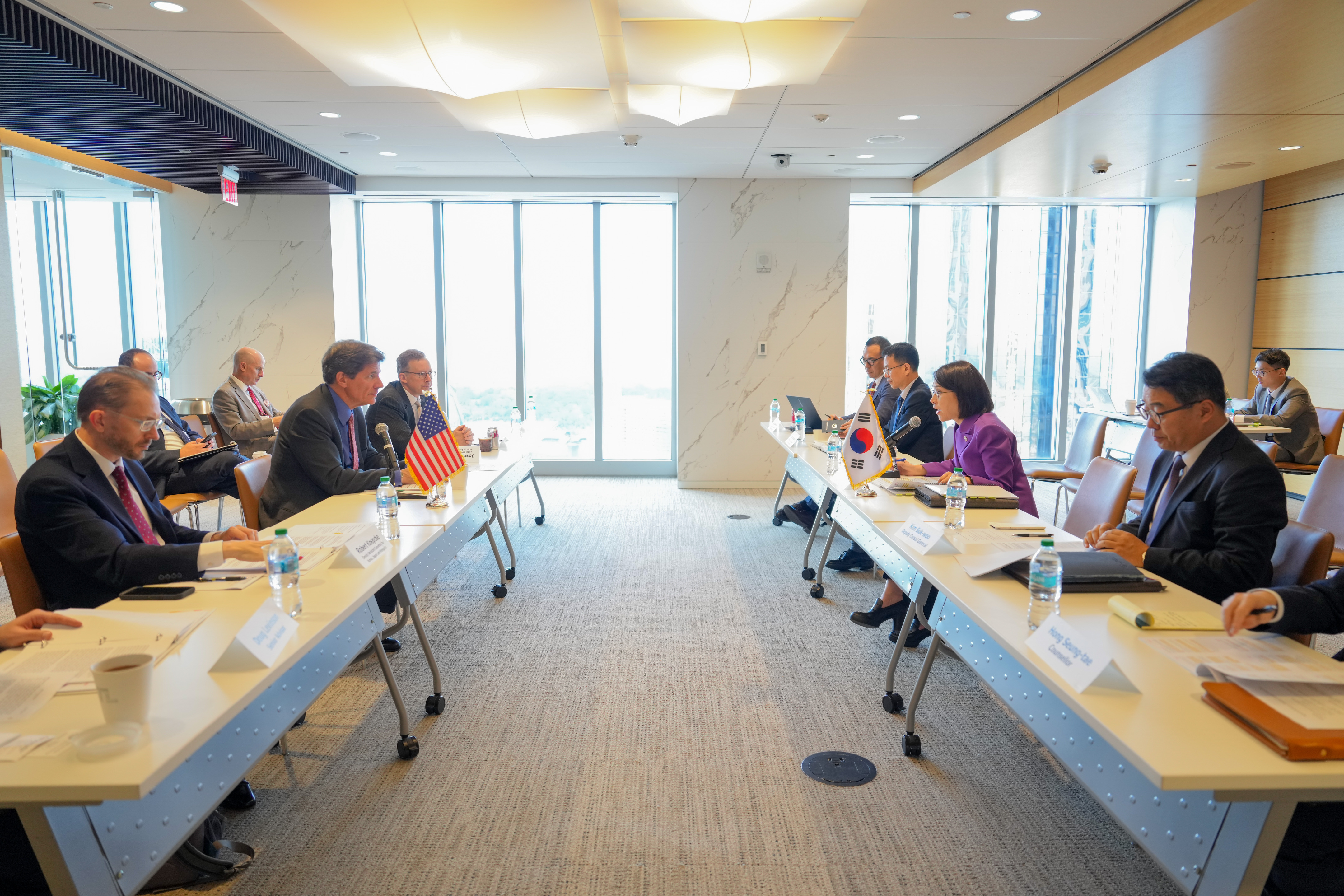 강인선 2차관, 제9차 한미 고위급 경제협의회 및 제8차 한미 민관합동 경제포럼 결과